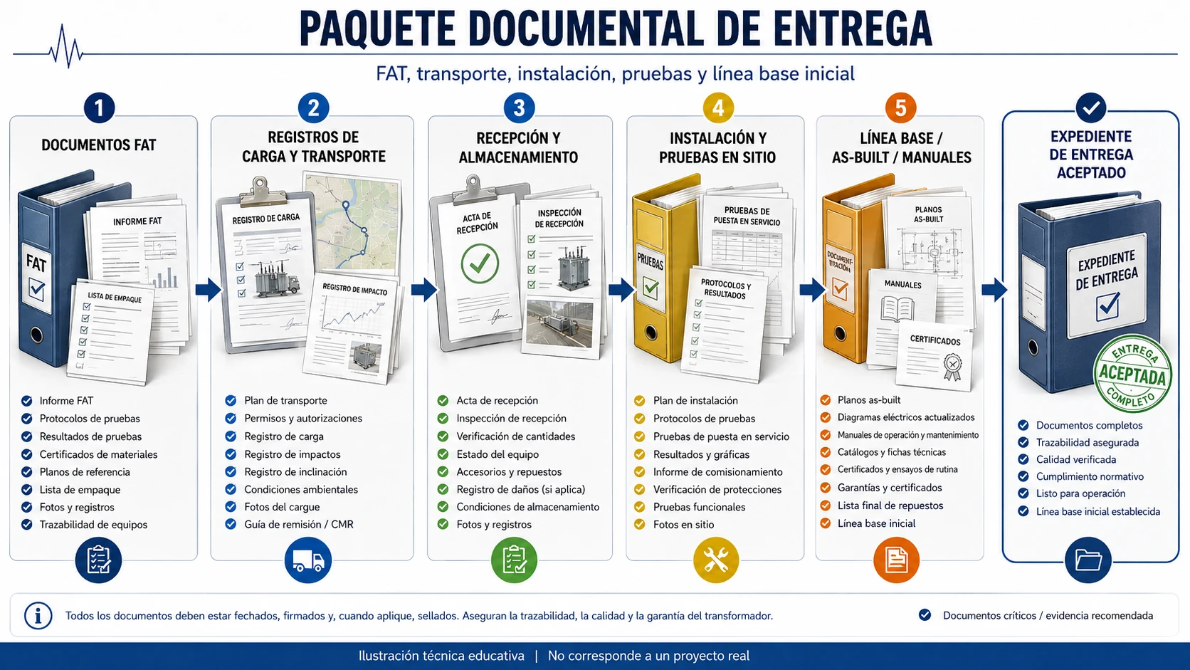 El informe FAT estaba completo. Seis meses después, nadie encontraba la línea base