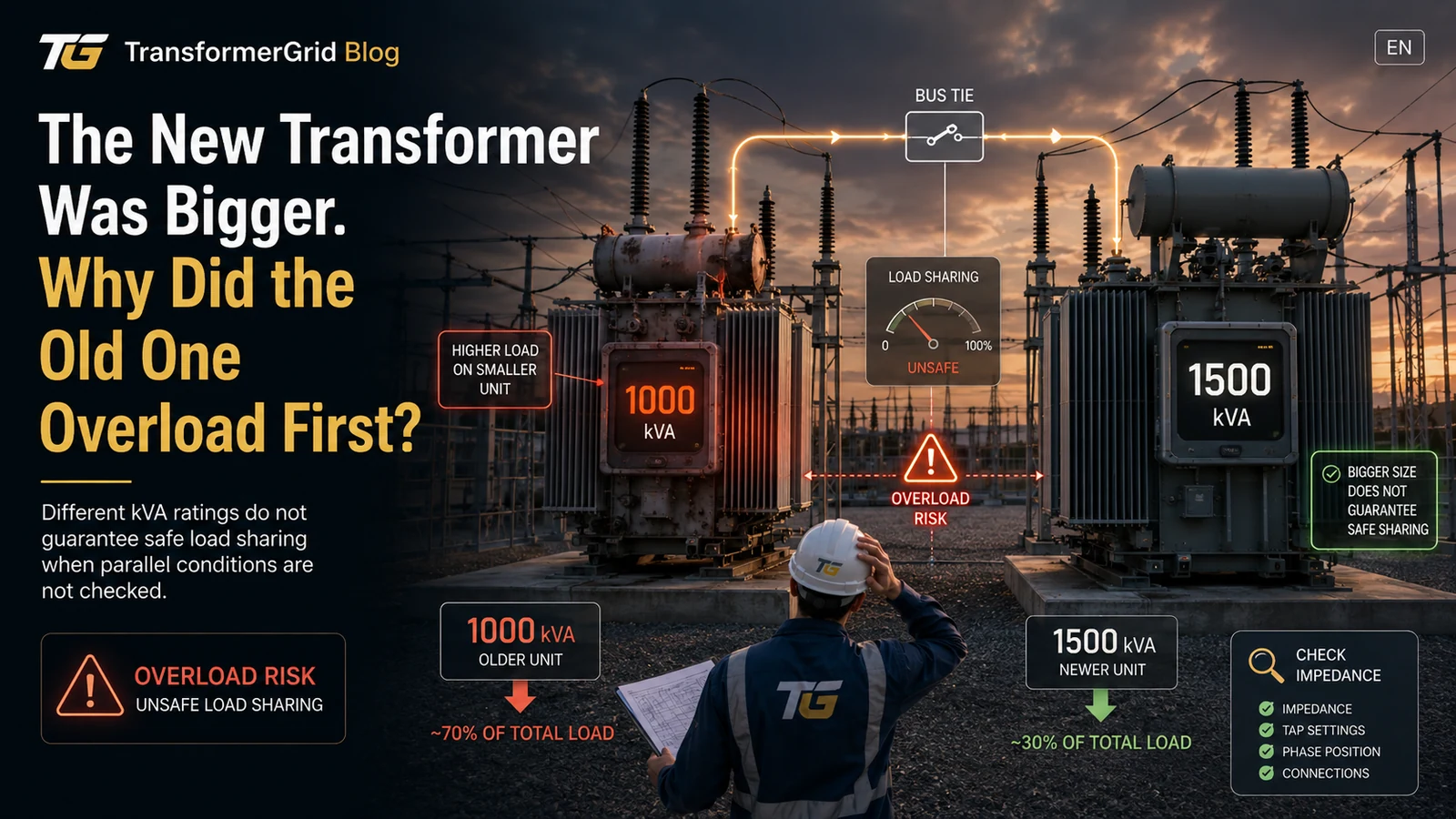 The New Transformer Was Bigger. Why Did the Old One Overload First?