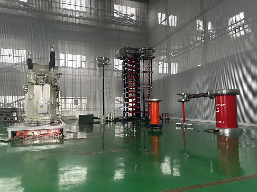 Laboratorio de pruebas dieléctricas para transformadores